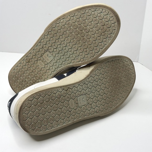 Veja Campo Sneakers Womens 9 White and Black - Picture 5 of 6